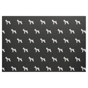 Tissu Amour de Schnauzer (Schnauzer géant)