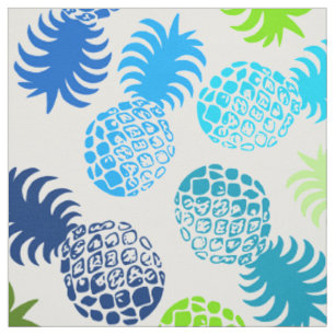 Tissu Ananas tropical de Momona Hawaiian