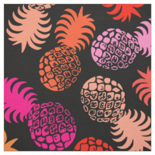 Tissu Ananas tropical de Momona Hawaiian