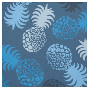 Tissu Ananas tropical de Momona Hawaiian