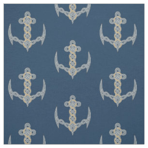 Tissu Ancre celtique 1 Motif