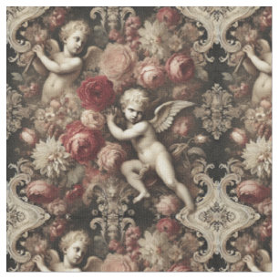 Tissu Angels de discorde - Carreaux classiques gothiques