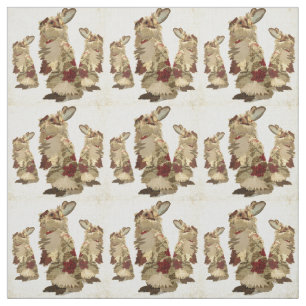 Tissu angora de lapins