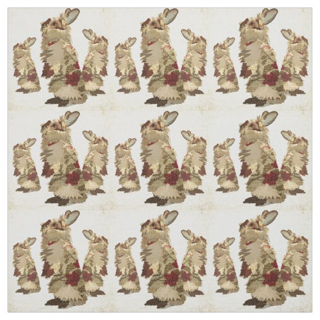 Tissu angora de lapins (Échantillon)