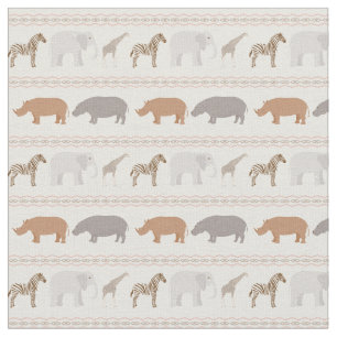 Tissu Animaux africains motif 1