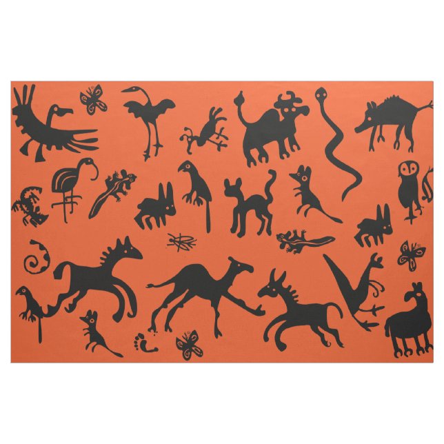 Tissu Animaux australiens (Fat Quarter)