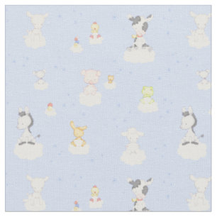 Tissu Animaux de garderie d'enfants