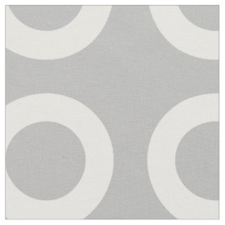 Tissu anneaux monochromatiques minimalistes