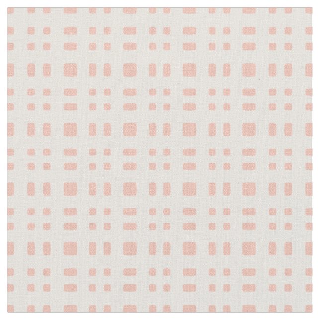 Tissu Apricot Geometric Tiled (Fermer)
