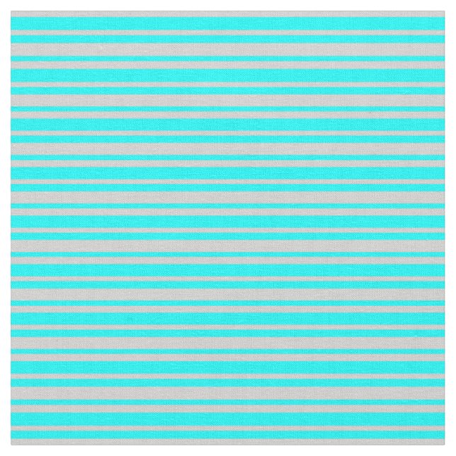 Tissu Aqua et Motif gris clair (Fermer)