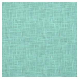 Tissu Aqua Turquoise Green Blue Faux Jute Fabric Motif