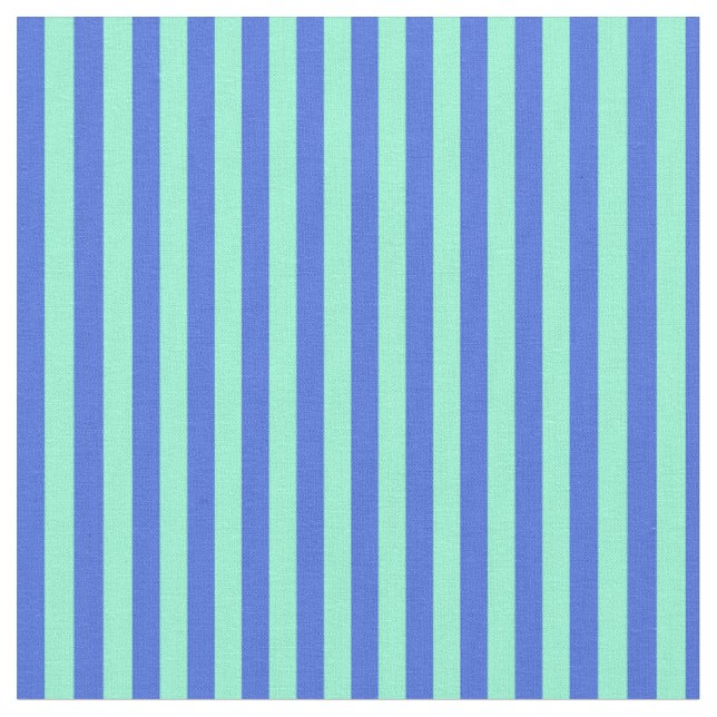 Tissu Aquamarine et Royal Blue Colour Motif (Fermer)