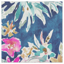 Aquarelle bleu rose déFLORABLE
