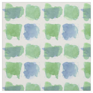 Tissu Aquarelle Carré de la ceinture bleue