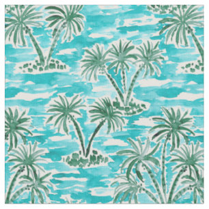 Tissu Aquarelle hawaïenne tropicale du PAYS DES