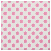 aquarelle mignon à petits pois rose