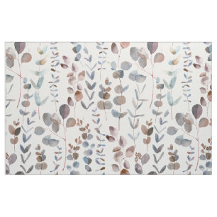Tissu Aquarelle Russe Eucalyptus Motif sans couture 