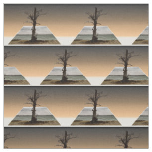 Tissu Arbre de l'Espoir, Art en relief, Matière en coton