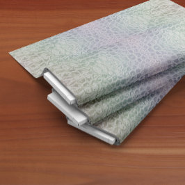 Tissu Arc-en-ciel Faux Alligator Skin