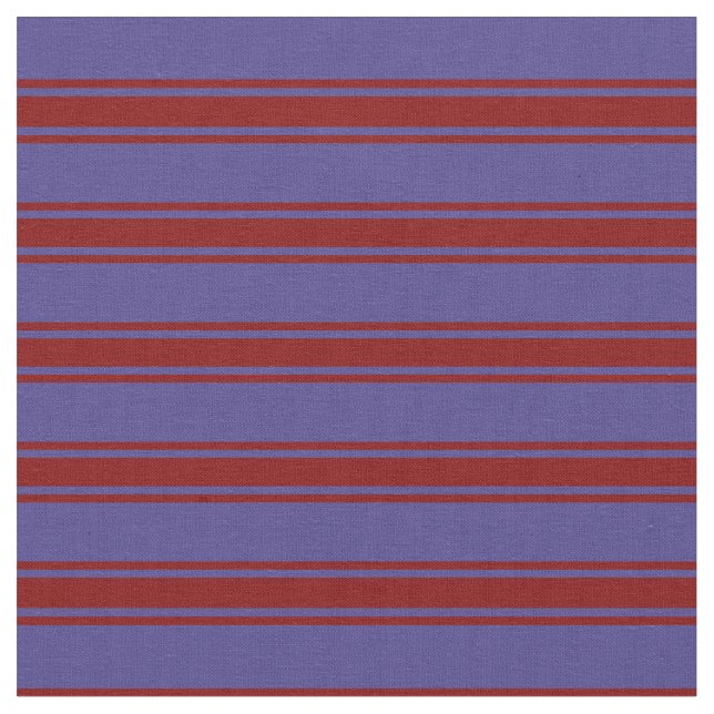 Tissu Ardoise foncée Bleu & Maroon Bleu (Fermer)