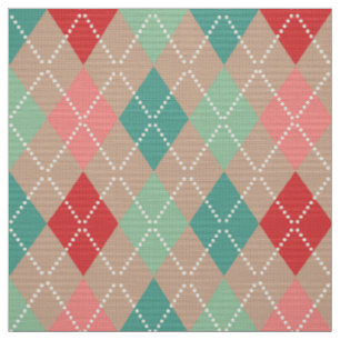 Tissu Arlequin coloré Motif géométrique 3