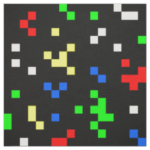 Tissu Arlequin Motif de diamants noir et blanc