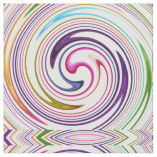 Tissu Art Abstrait moderne Swirl #2