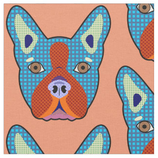 Tissu Art de bruit de Boston Terrier