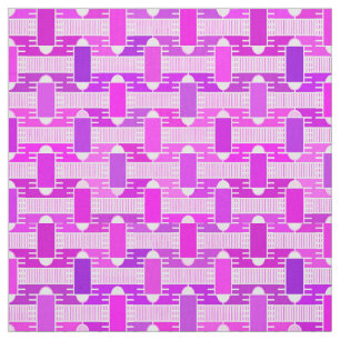 Tissu Art Déco industriel chic, violet, orchidée, lavand