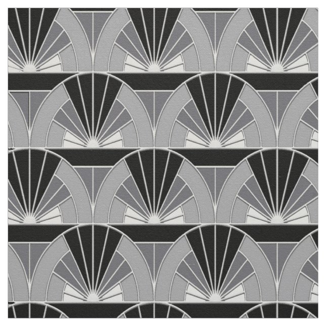 Tissu Art déco novel (Échantillon)