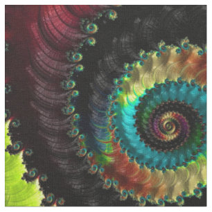 Tissu Art fractal 74 Tissus personnalisés