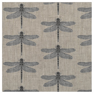 Tissu Art naturel d'insecte de libellule