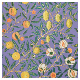 Tissu Art Patern William Morris Fruit Pomegranate vintag