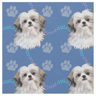 Tissu Artiste Shih Tzu 4