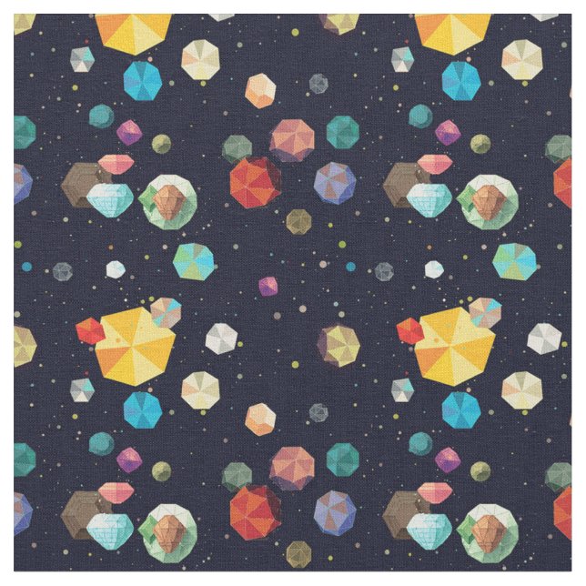Tissu Asteroïdes de l'espace (Fermer)