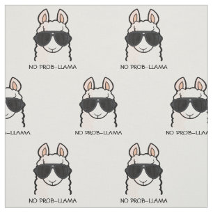 Tissu Aucun Prob-Lama