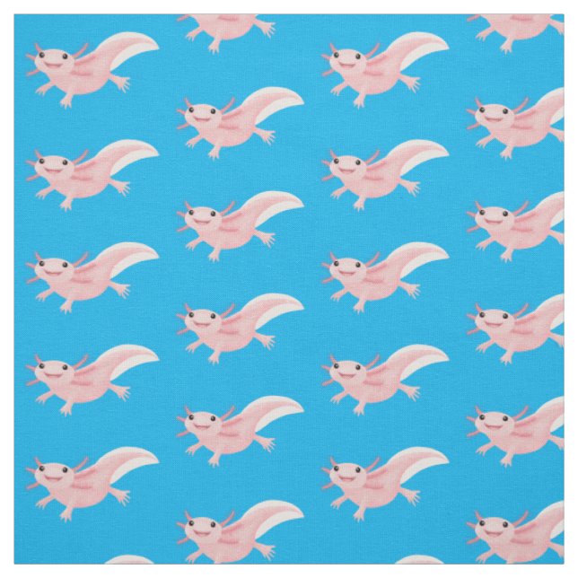 Tissu axolotl rose pâle (Échantillon)