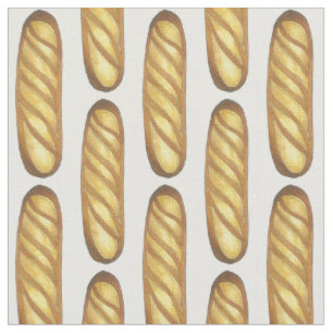 Tissu Baguette Pain Français Boulangerie Boulangerie