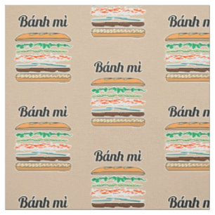 Tissu Baguette vietnamienne de pain français de sandwich