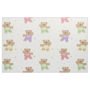 Tissu Ballerina Ballet Nounours