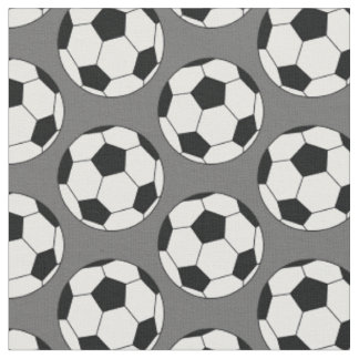 Tissu Balles de football Sports Gris