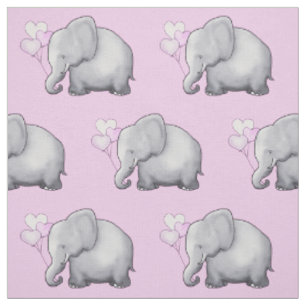 Tissu Ballons de coeur mou Nourriture pour bébé élép