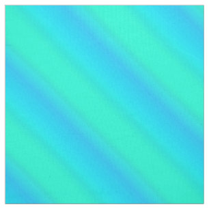 Tissu Bandes d'aurore - bleu, aqua, turquoise