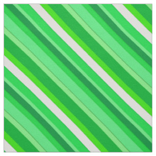 Tissu Bandes de bonbons en couches - vert émeraude et bl