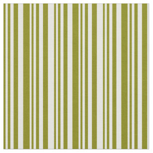 Tissu Bandes de couleur verte et blanche