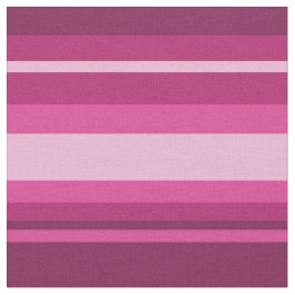 Tissu Bandes de Fuschia
