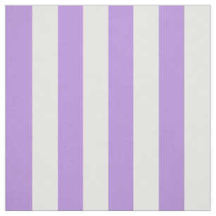 Tissu Bandes pourpres, Blancs, Motif rayé