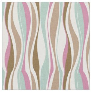 Tissu Bandes rétro