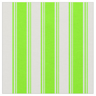 Tissu Bandes vert et bleu clair cyan