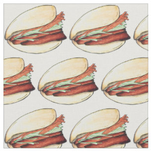 Tissu Bao Buns Porkbelly Lotus Bun Alimentation chinoise